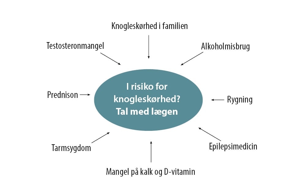Figur -hvorfor får mænd knogleskørhed