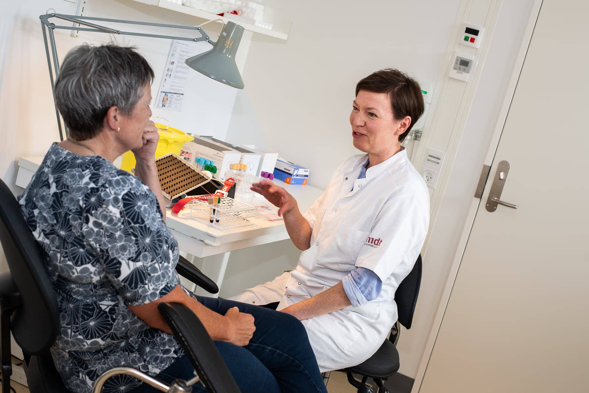 Læge patient vejledning