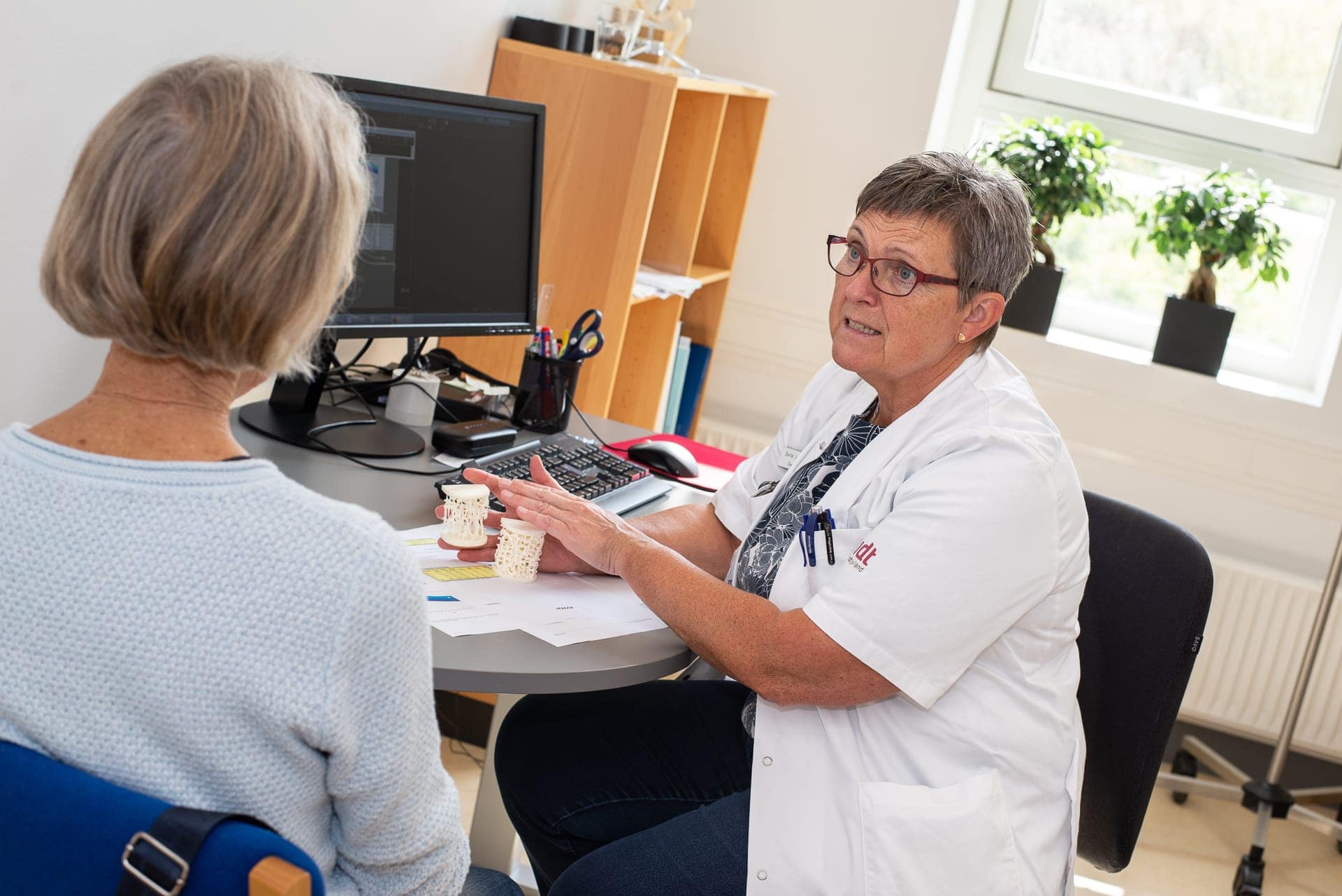 Læge patient vejledning