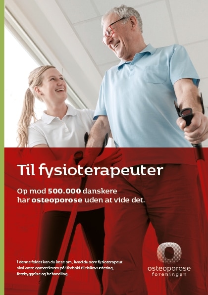 Fysioterapeut kampagnemateriale