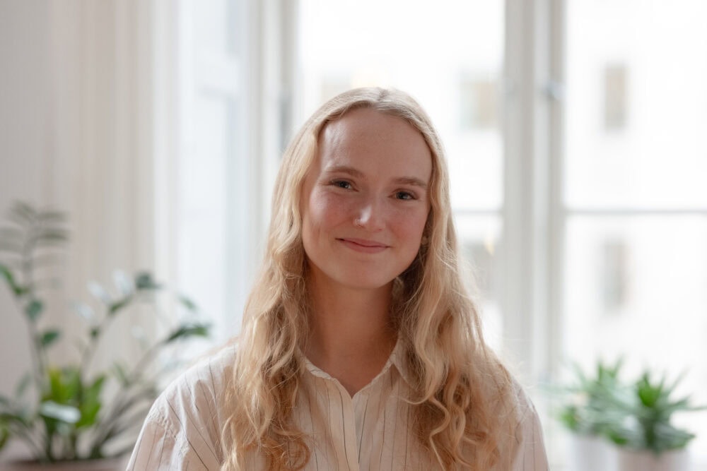 Maiken Ringkjøbing, pressepraktikant i Osteoporoseforeningen